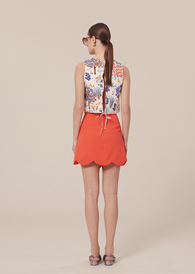 Jupe Joliettecorail en crepe