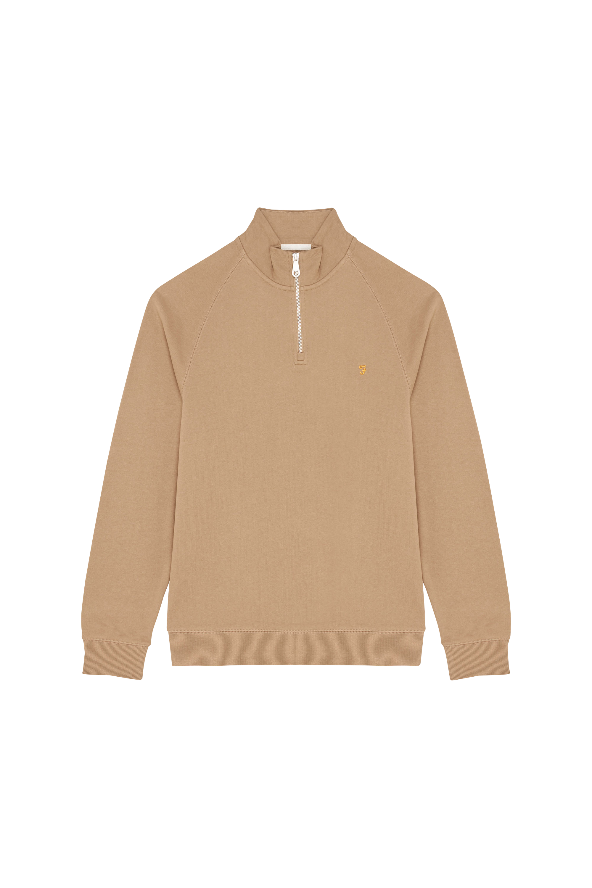 FARAH Sweat zippé JIM Beige