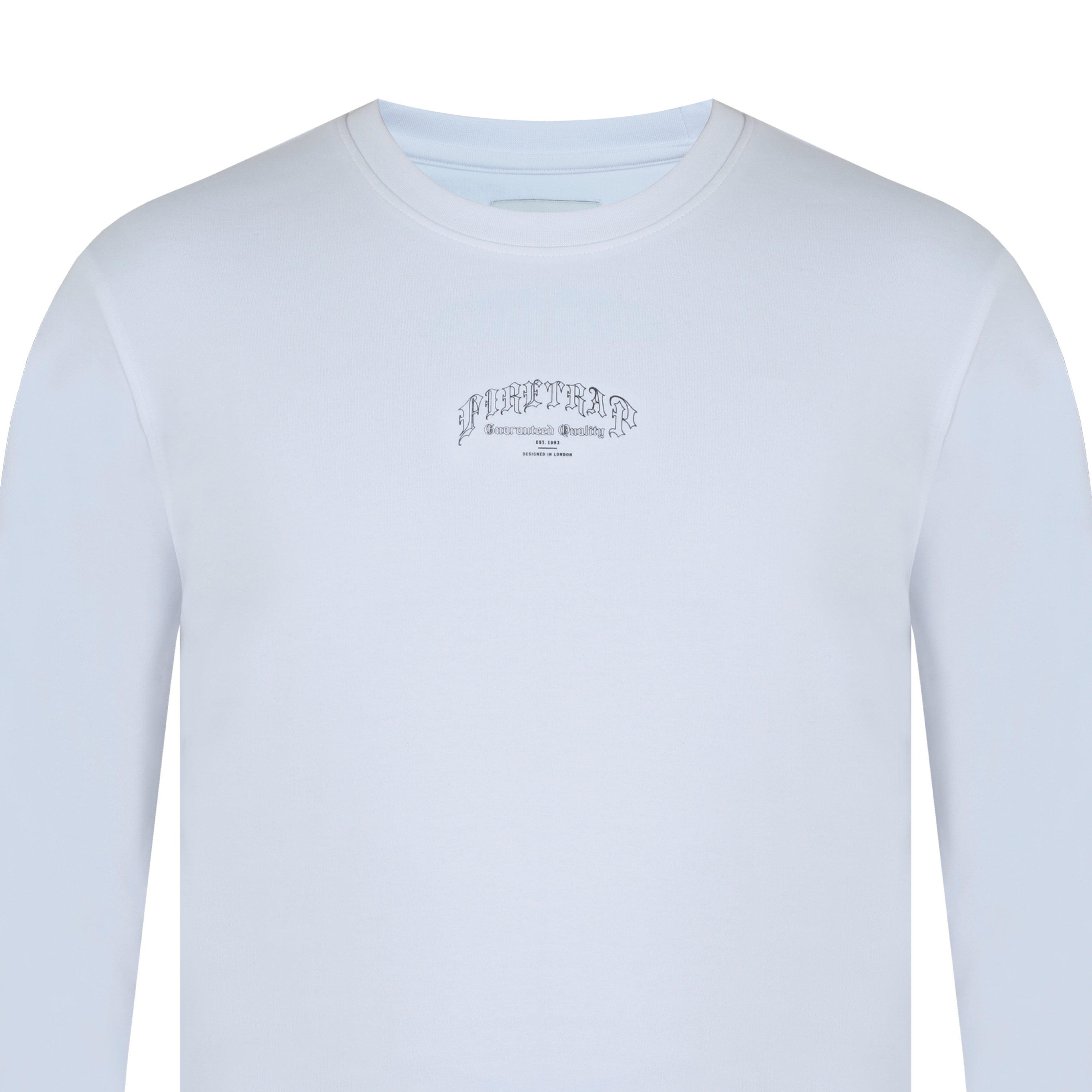 Firetrap Long Sleeve Garphic T Shirt Mens