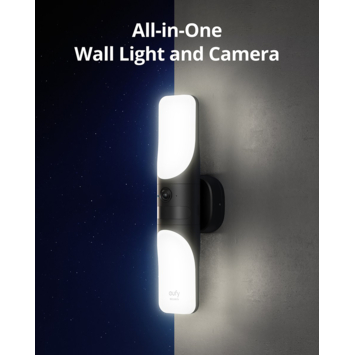 Eufy S100 Beveiligingscamera voor buiten met Lamp Wired