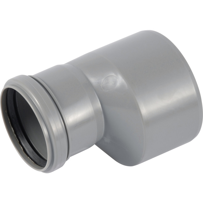 PP verloopstuk excentrisch 110/75mm