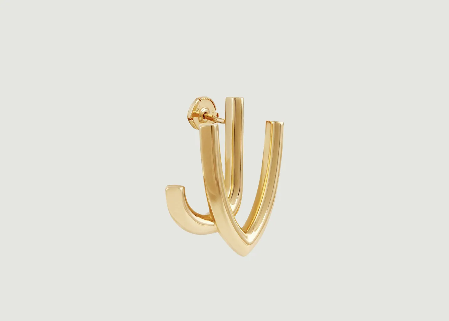 Boucle d'oreille vermeil JV Jade Venturi