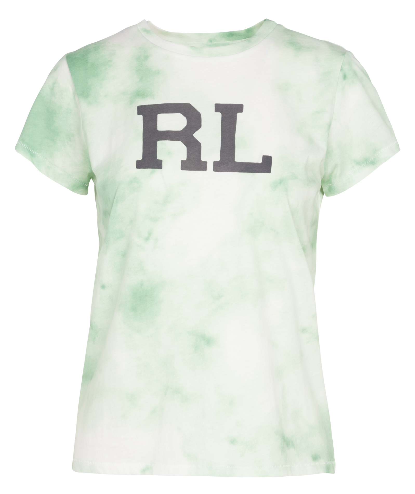 Tee-shirt col rond en coton | Vert