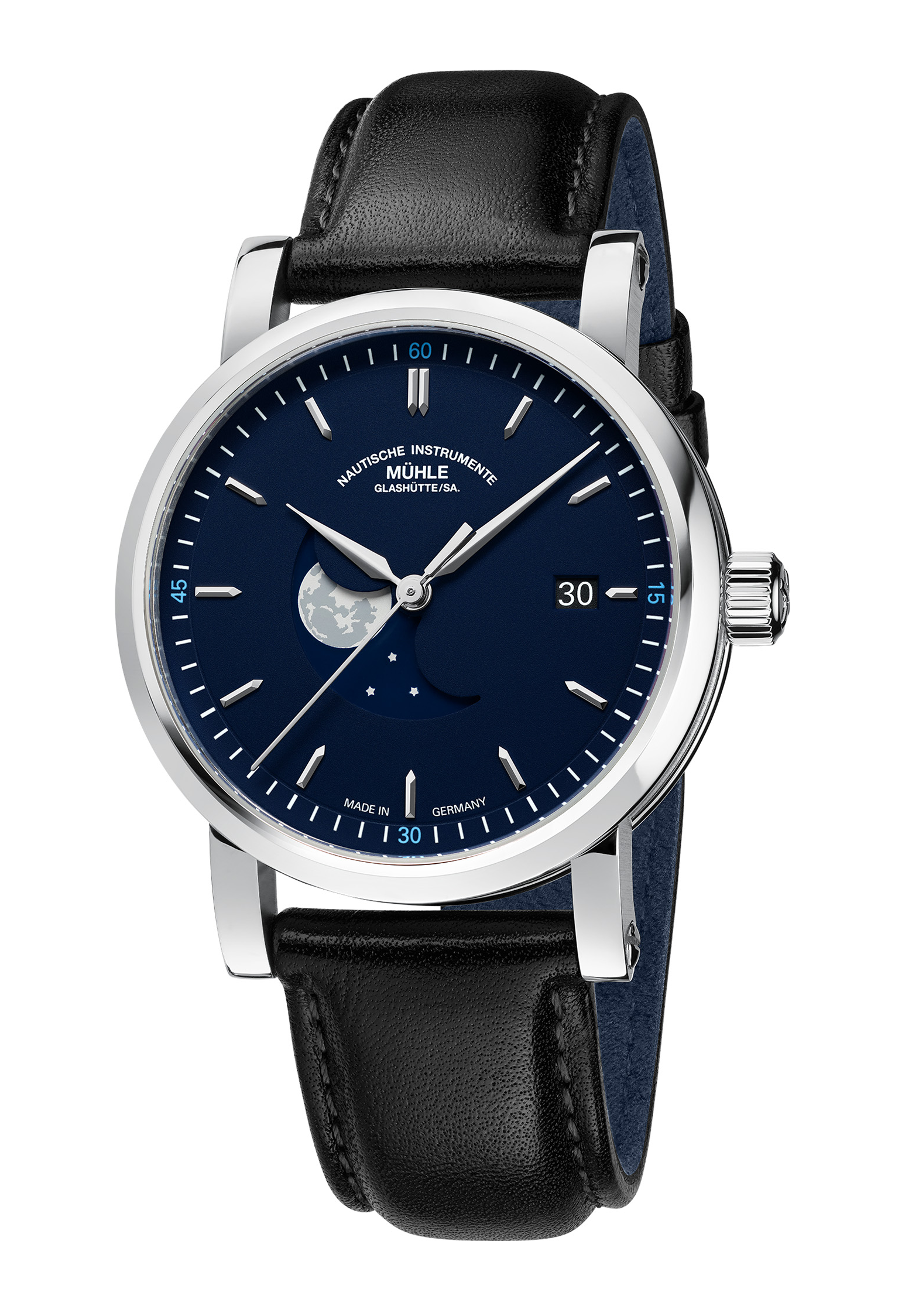 Mühle Glashütte Teutonia IV BlueMoon M1-44-62-LB