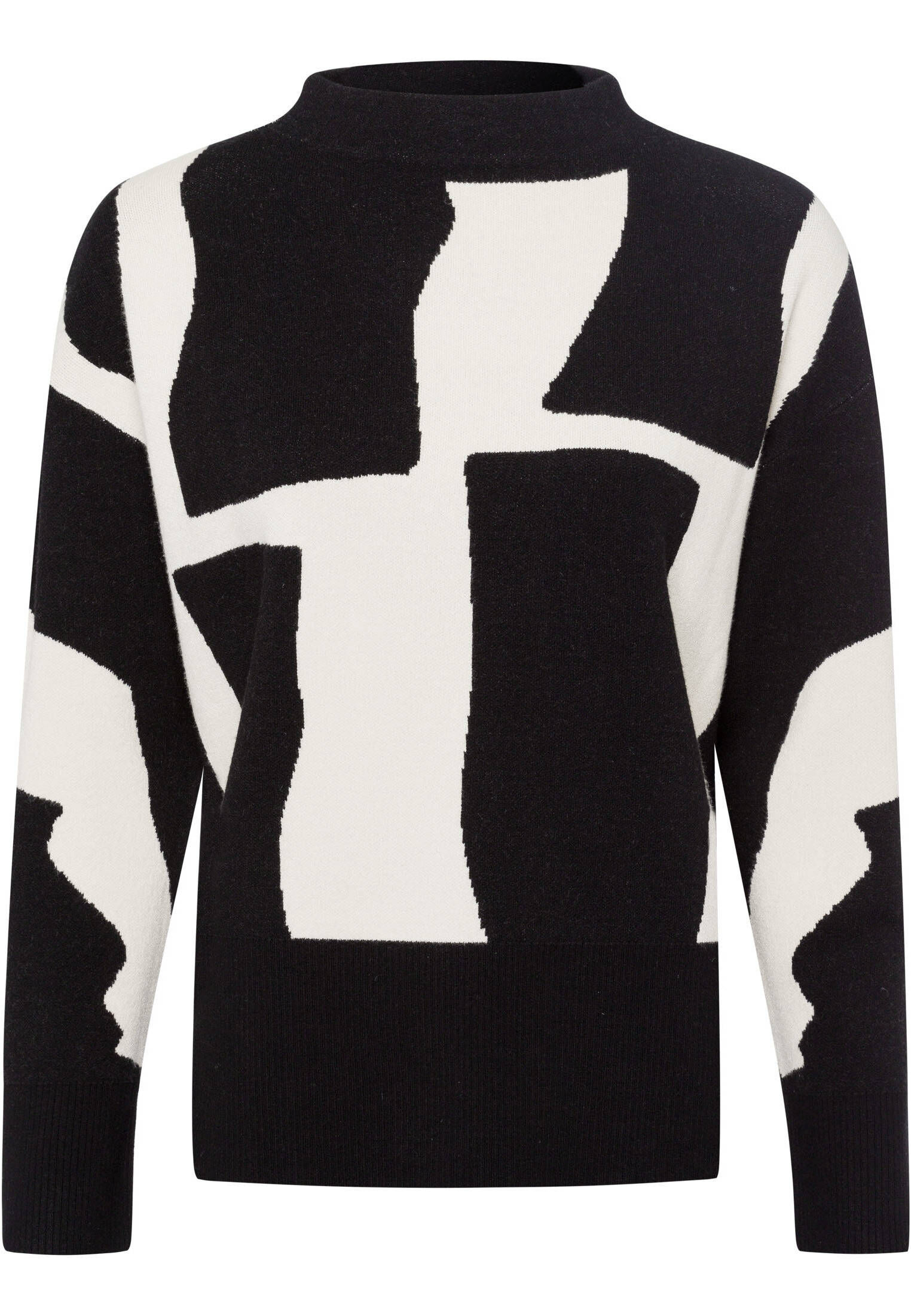 zero| Damen Pullover mit grafischem Print