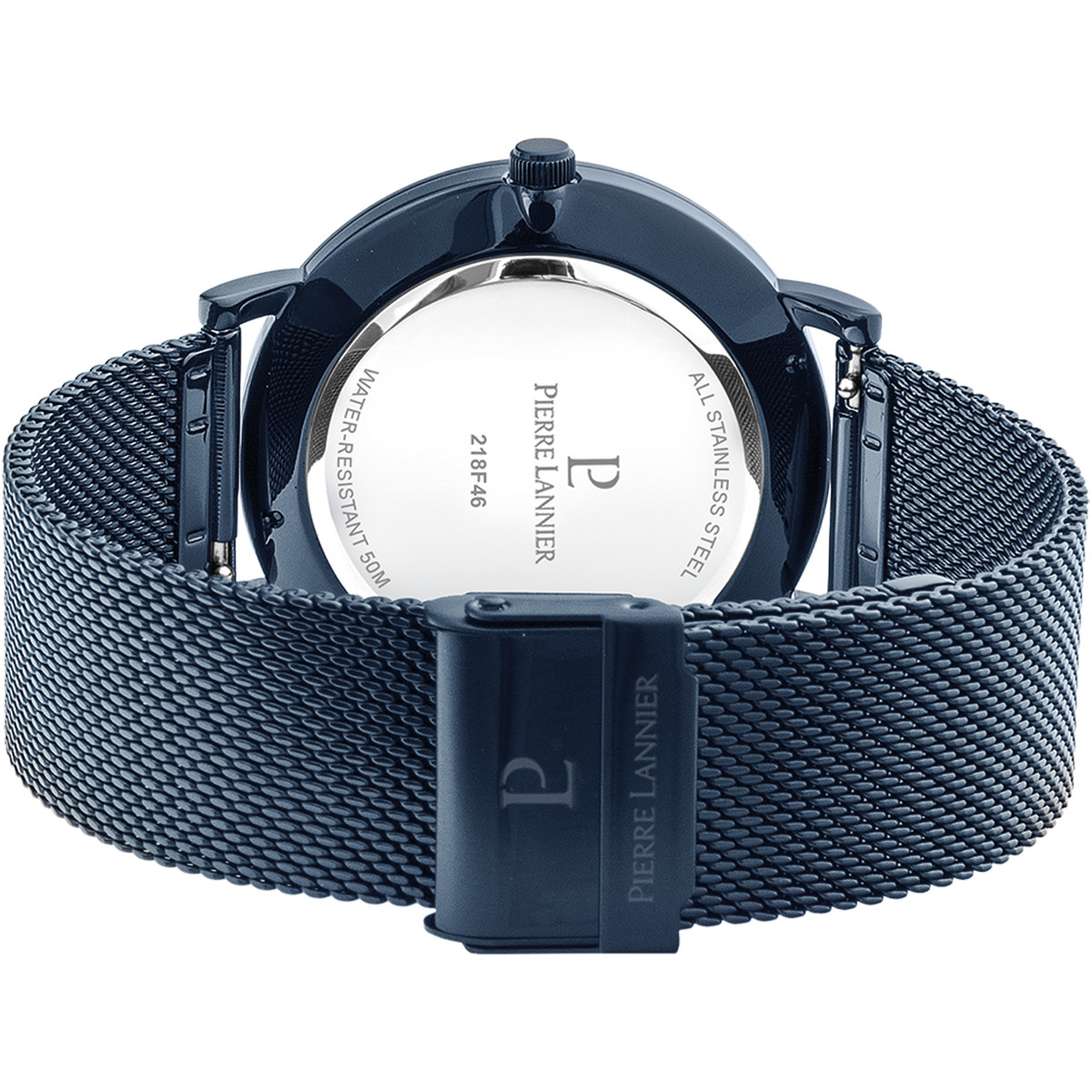 Montre PIERRE LANNIER essential homme bracelet acier bleu