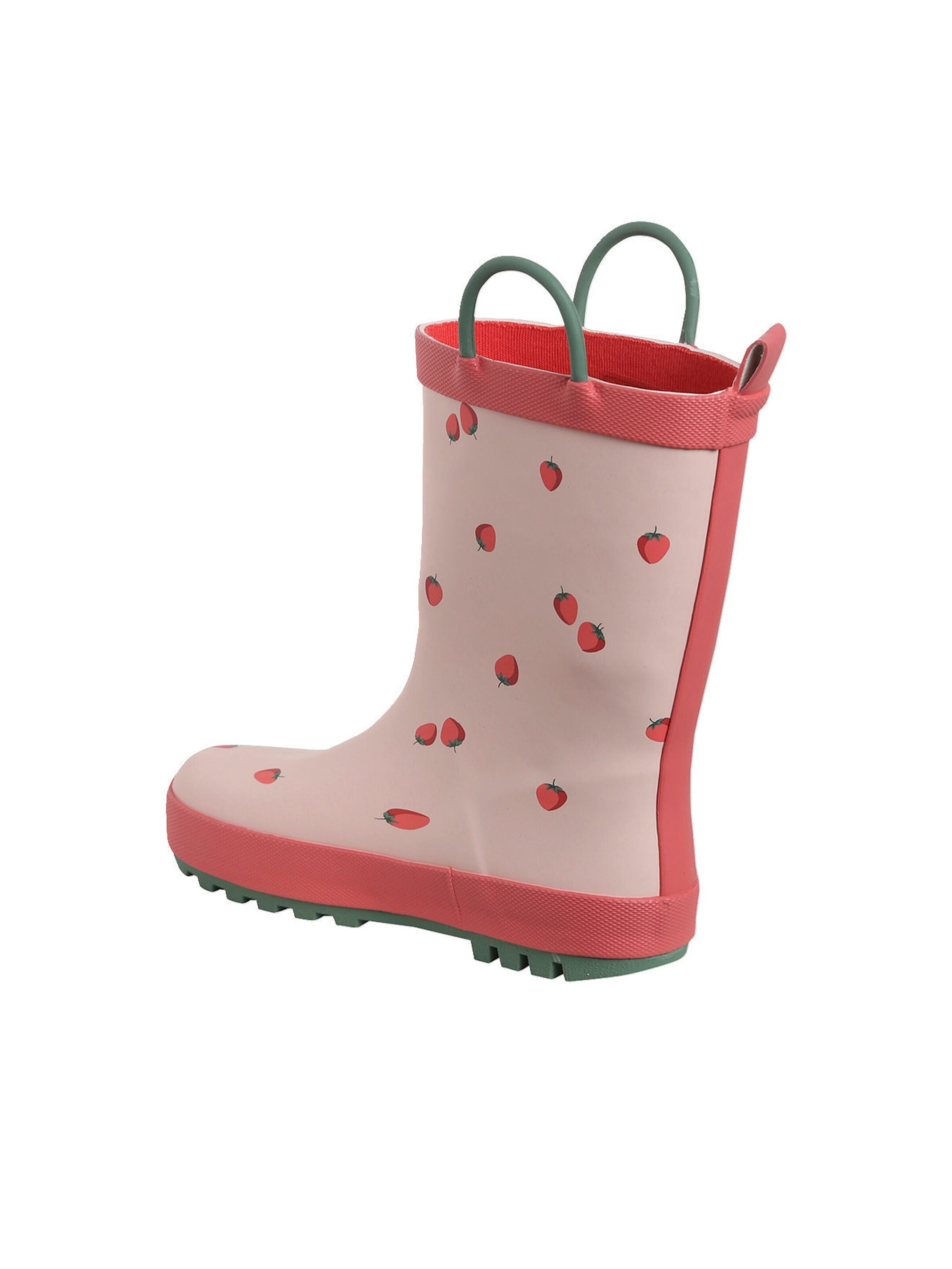 Vertbaudet Zweifarbige Mädchen Gummistiefel rosa bedruckt