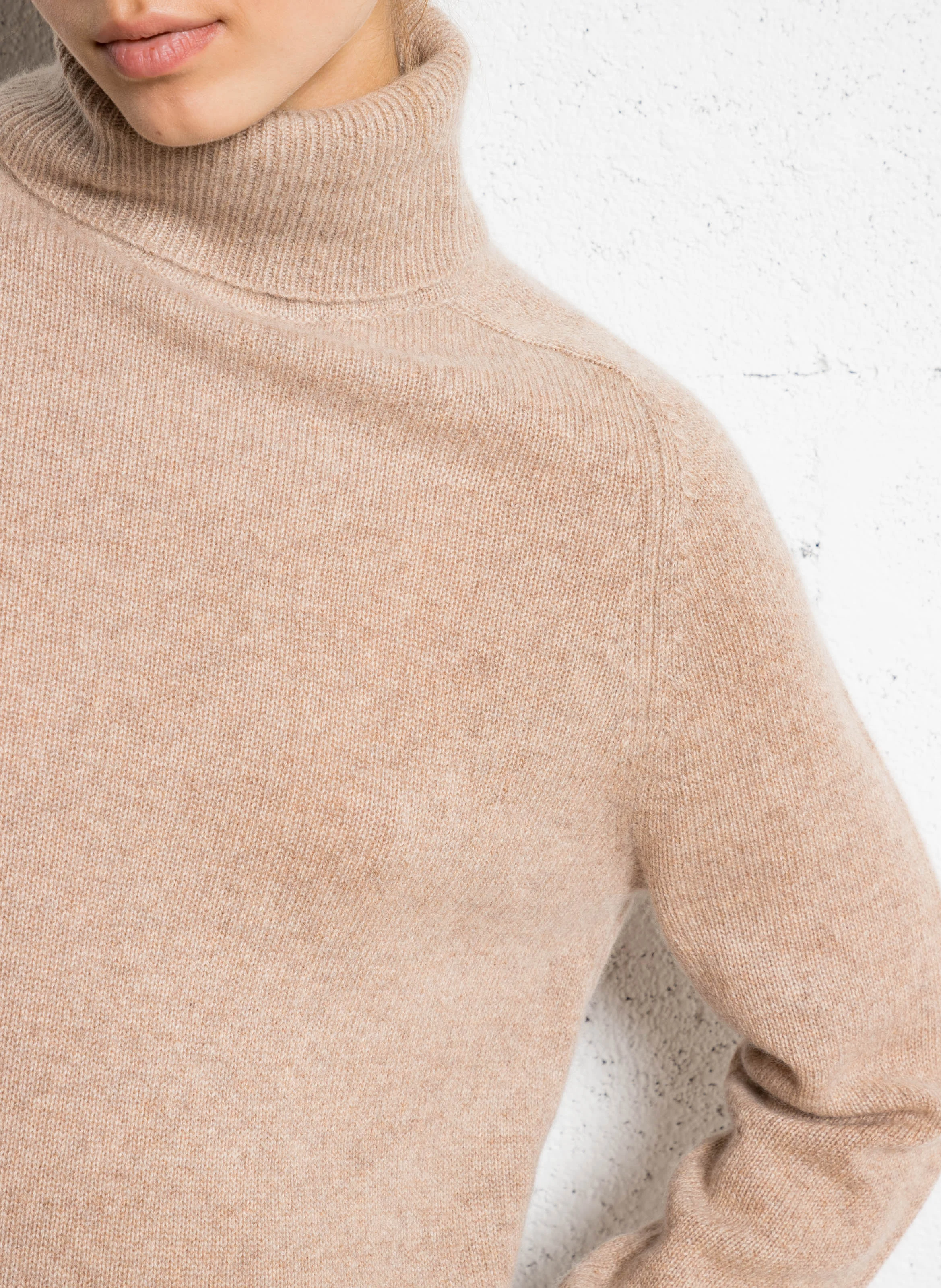 CLOVIS - Pull droit en cachemire | Gris