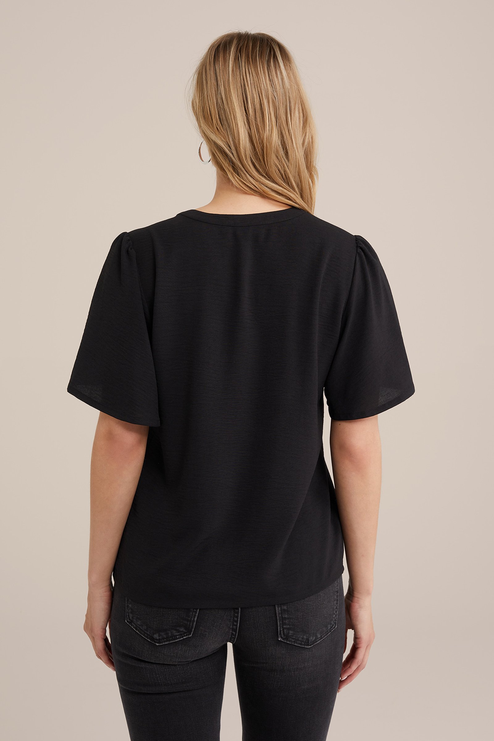 blouse WE Fashion Zwart