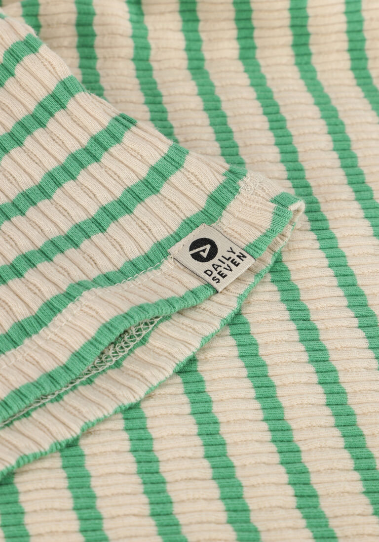 DAILY7 zand daily7  t-shirt longsleeve rib stripe