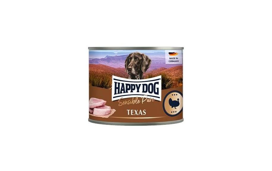 Nassfutter Sensible Pure Texas Truthahn, 200 gAlleinfuttermittel für ausgewachsene Hunde