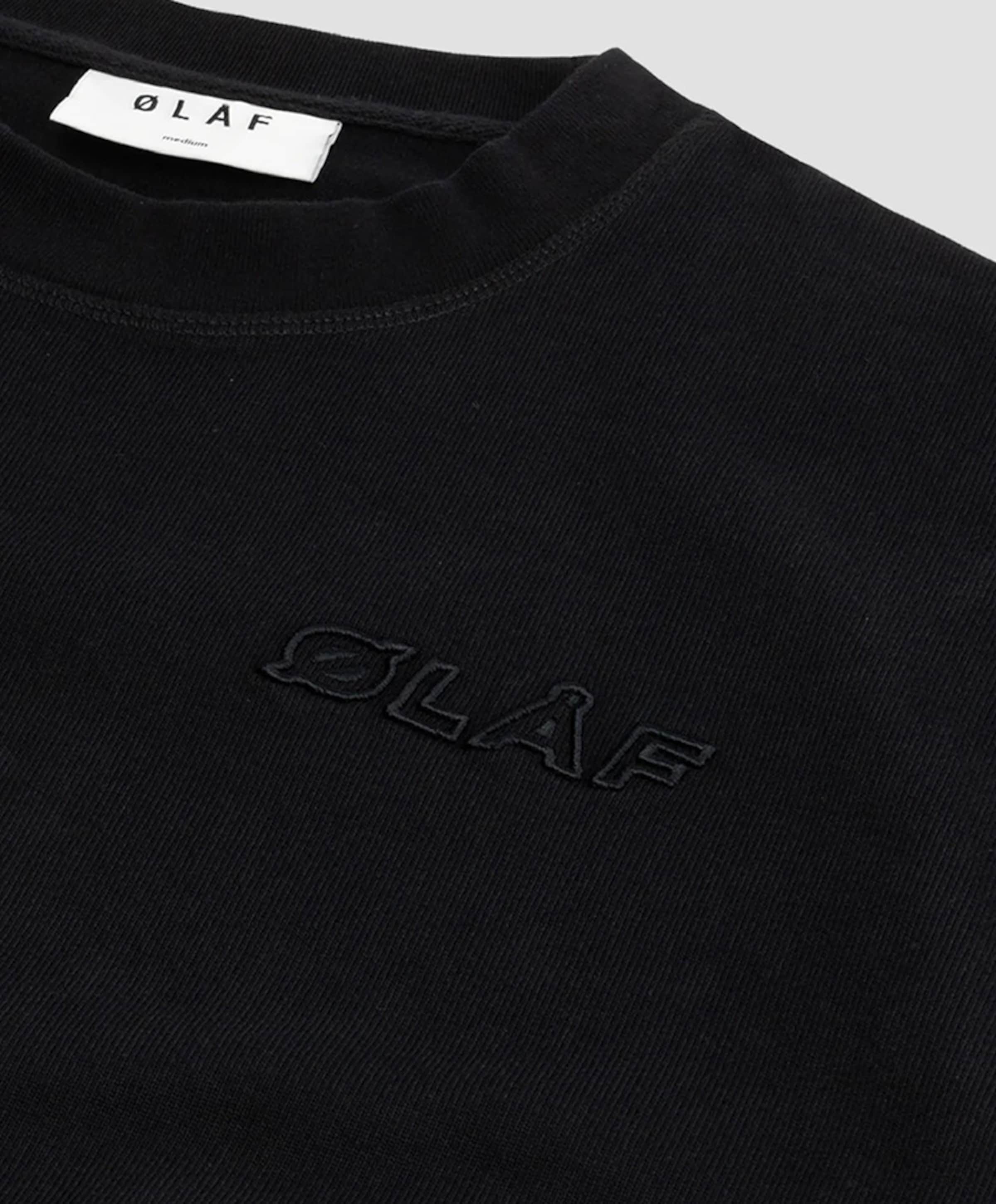 Olaf Heren T-shirt zwart