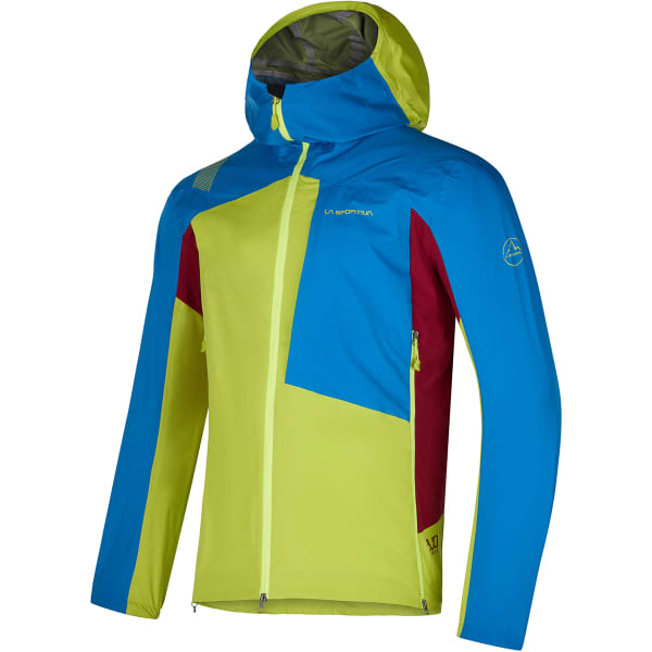 Veste softshell LA SPORTIVA CRIZZLE EVO SHELL JKT M LIME PUNCH/ELECTRIC BLUE