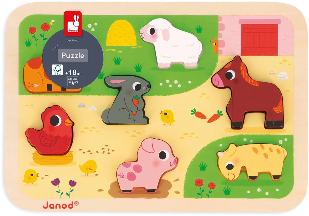 CHUNKY PUZZLE A LA FERME