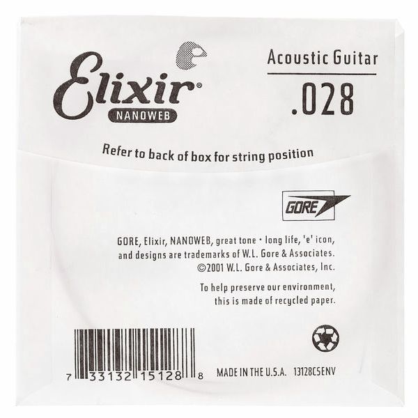 Elixir .028 Western Guitar