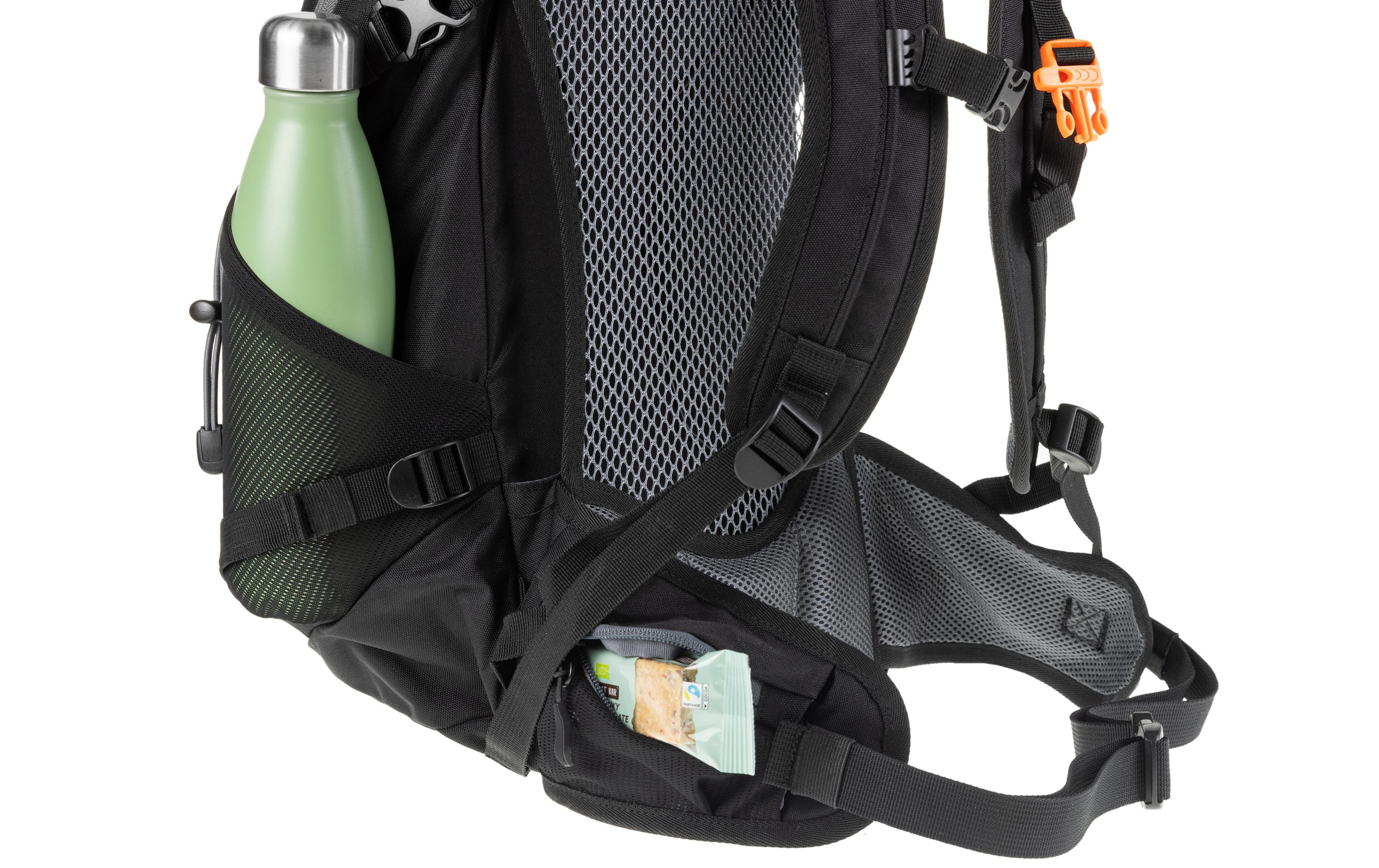 Wanderrucksack Fuurka 23 l, SchwarzFunktionaler und bequemer Bergrucksack für das ganze Jahr
