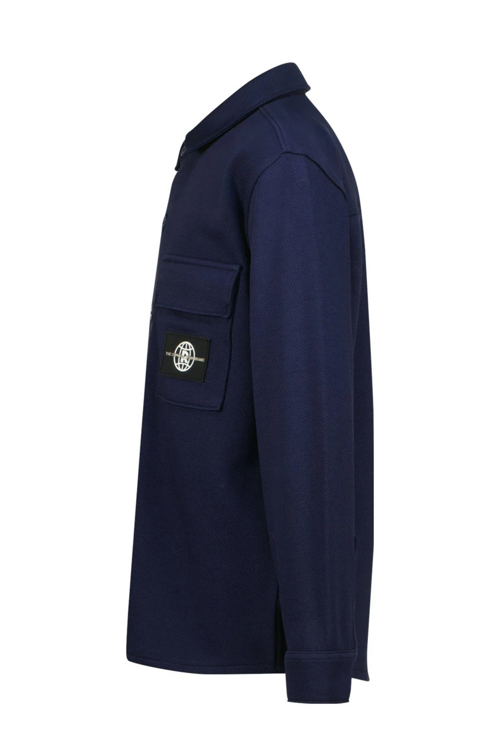 Raizzed overshirt donkerblauw