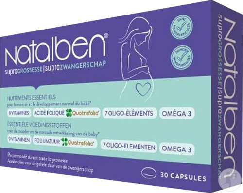 Natalben Supra Grossesse 30 Capsules
