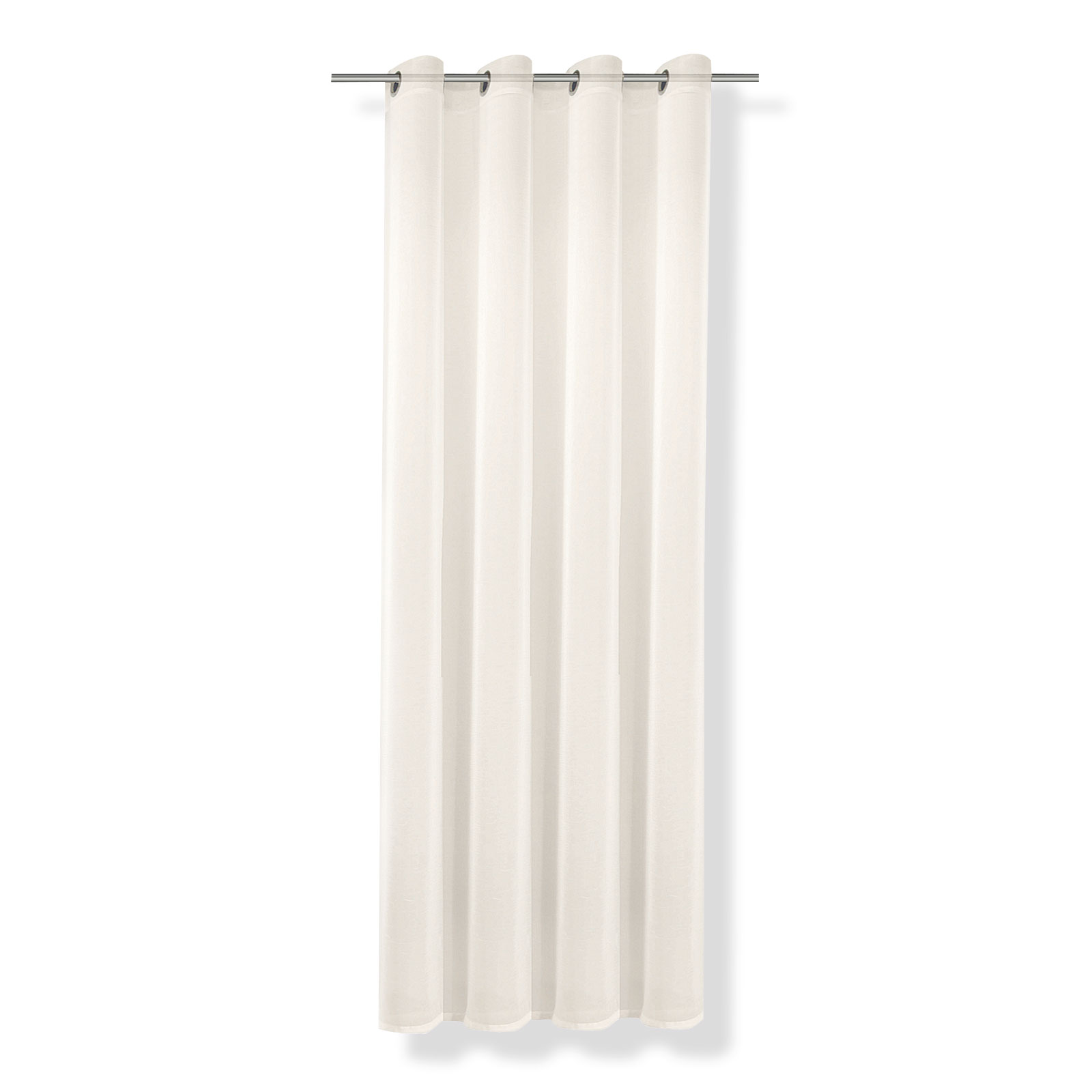 Ösenschal - creme - 140x245 cm