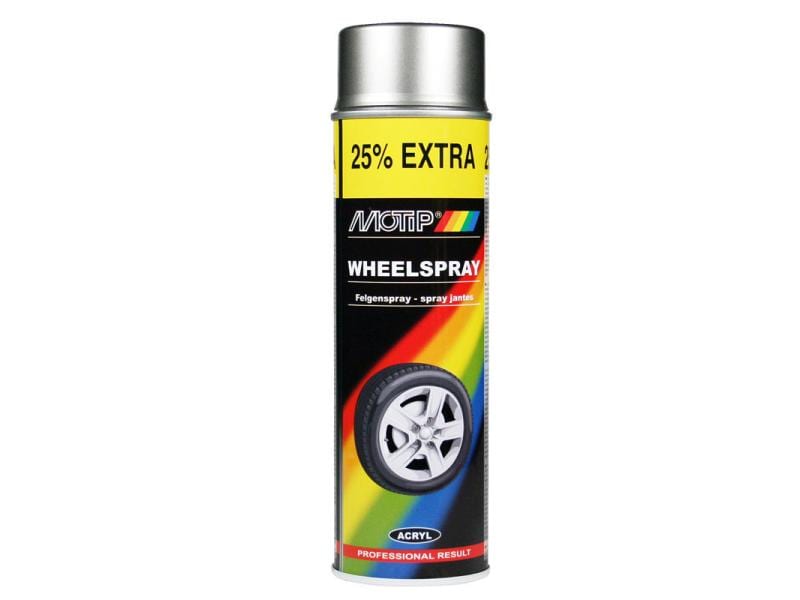 MOTIP Felgenspray, 500 ml, Silber Sprühlack