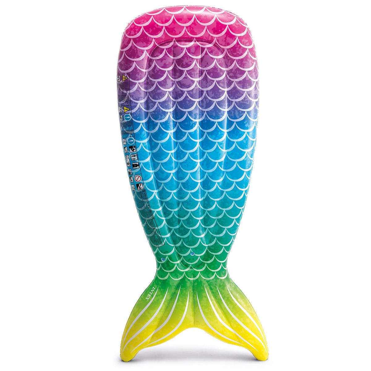MATELAS SIRENE MULTICOLORE