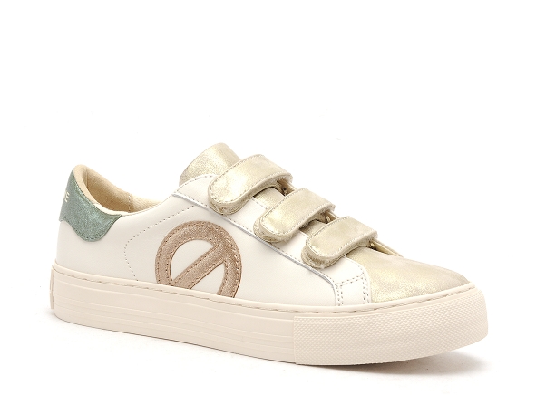 No name basses femme arcade straps side blanc