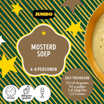 Jumbo Mosterdsoep Verspakket 4-6 Personen