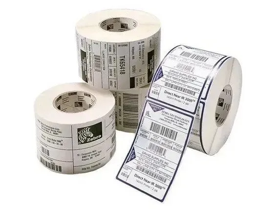 Zebra Z-Select 2000D - Mat - permanent gummiklæbemiddel - belagt - hvid - 101.6 x 101.6 mm 5728 etikette(r) (4 rulle(r) x 1432) papir - for S Series 105, 160; Stripe S600; TLP 2746; Xi Series 140; Z Series Z4000, Z4M, Z6000, Z6M