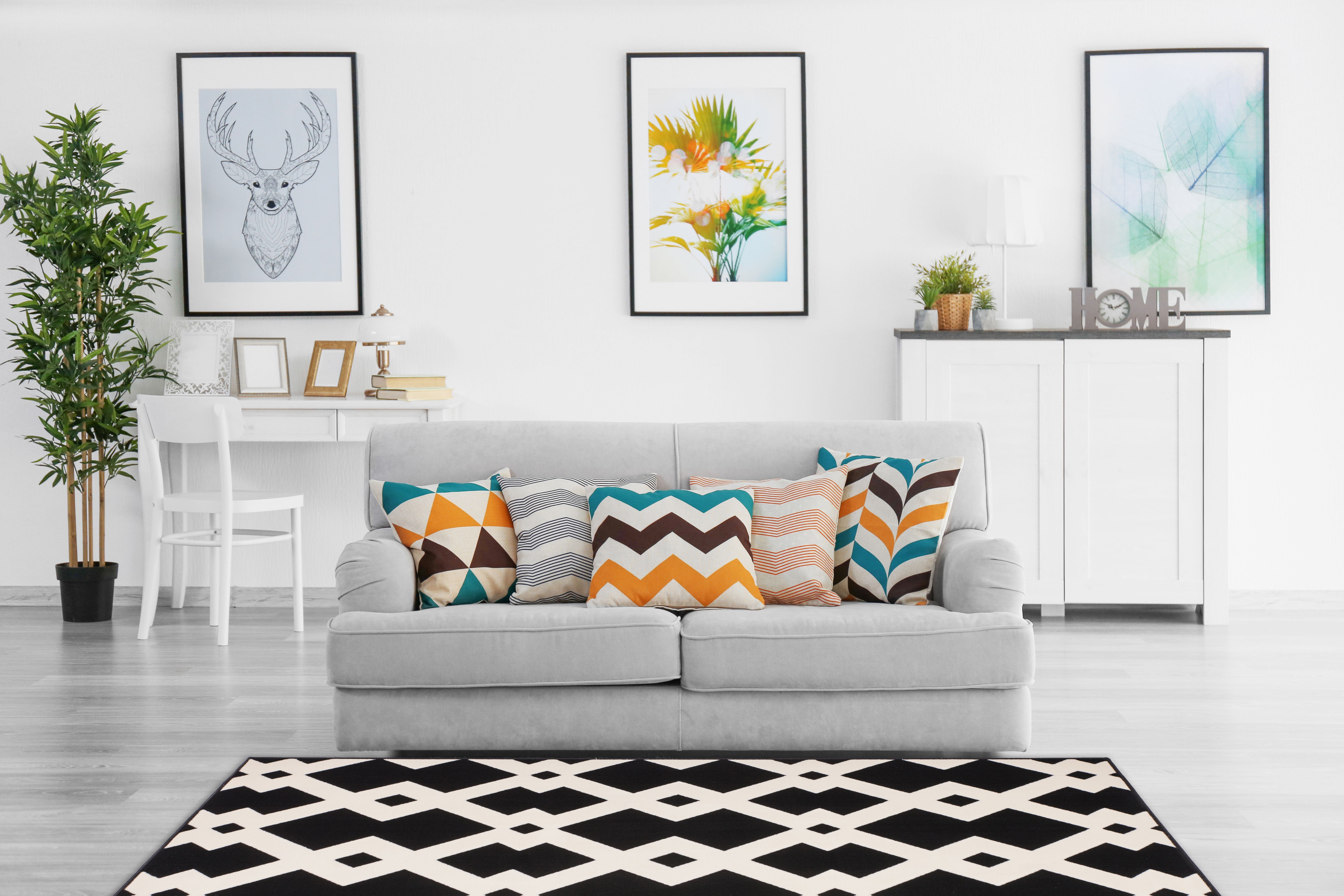 Vloerkleed 100 Zwart Wit Now!