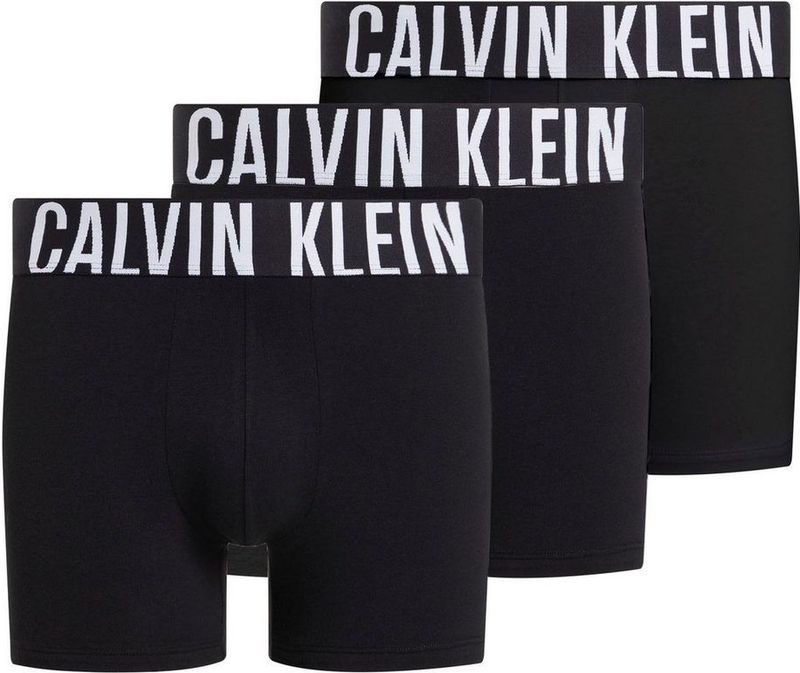 Calvin Klein - Boxer Briefs - Zwart - 3-pack - Heren Boxers