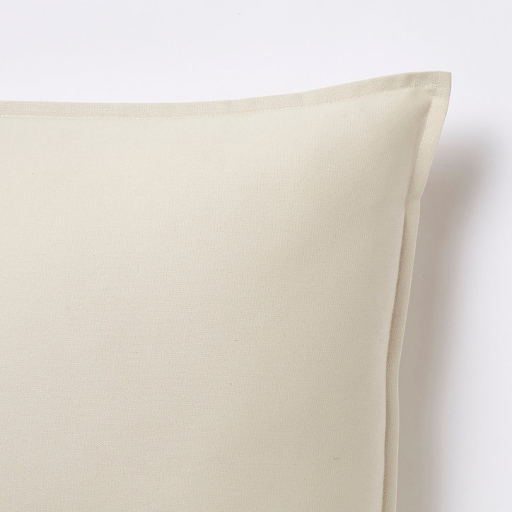 Coussin GoodHome Hiva naturel 60 x 60 cm