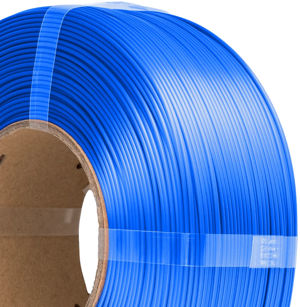 AzureFilm  PLA Silk Refill Ocean Blue, 1,75 mm / 1000 g    Hochwertiges Filament mit Silk-Effekt in Ocean Blue, ohne Spule