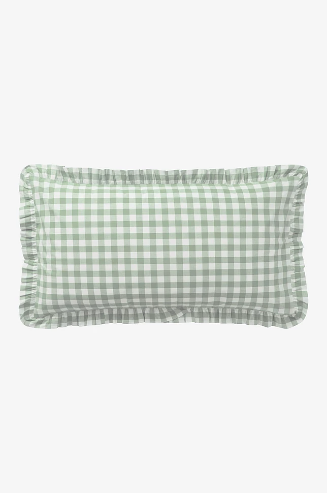 LAUREN FRILL putetrekk med volangen økologisk 50x90 cm