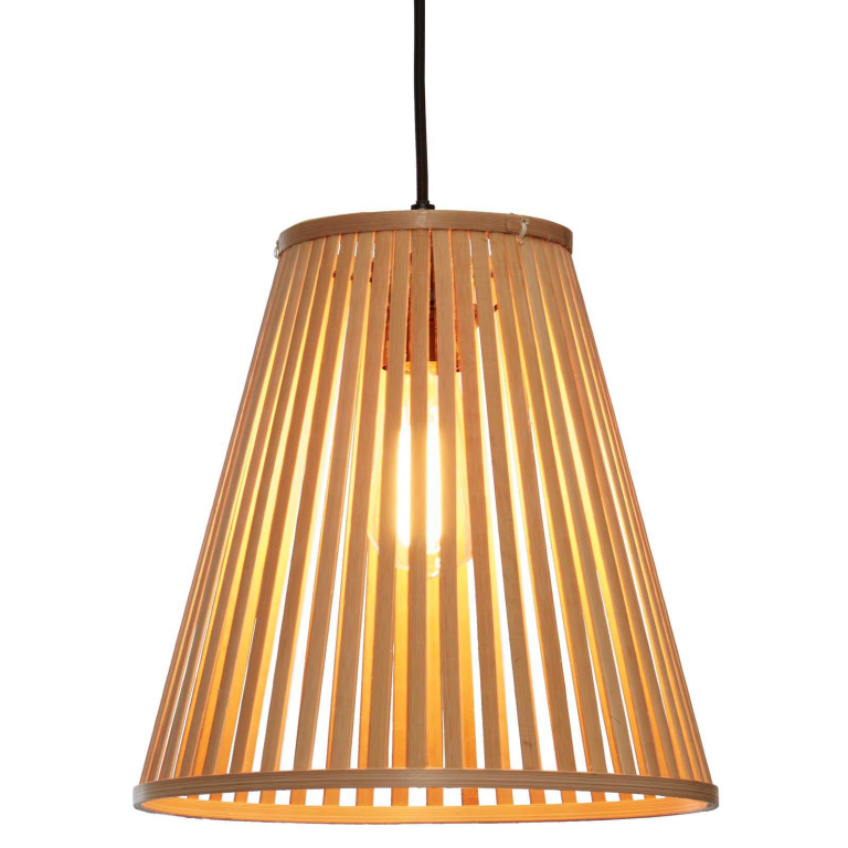 Good&Mojo Merapi hanglamp Ø30 cone small naturel