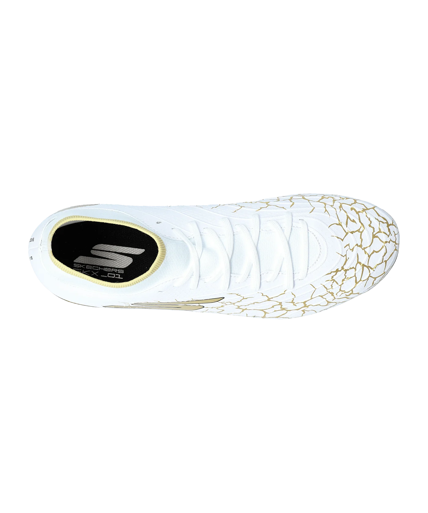 Skechers SKX 1.5 High Academy FG Electrum Weiss FWBGD