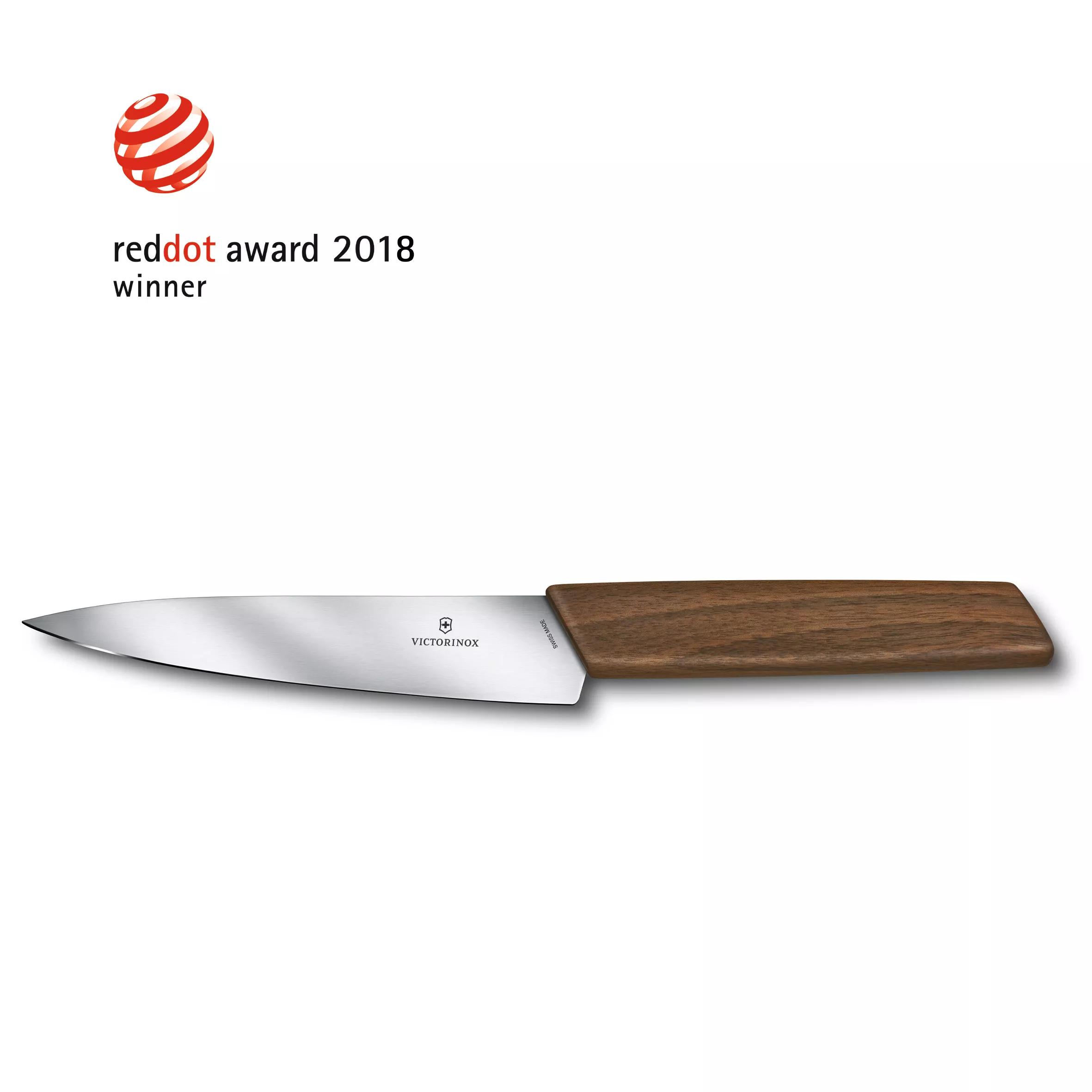 Swiss Modern Officemesser-Nussbaumholz