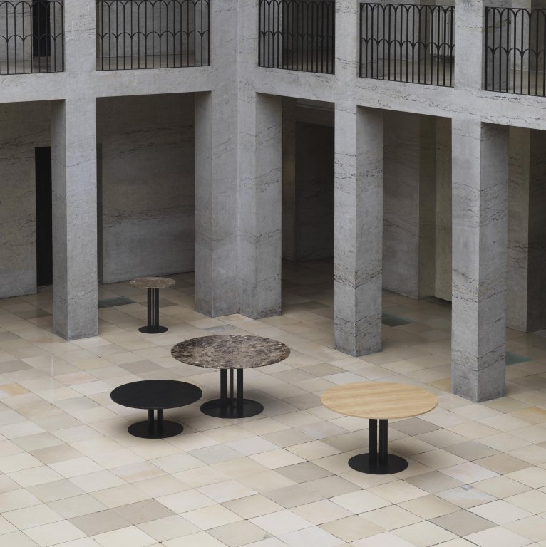 Normann Copenhagen Scala salontafel 110 zwart marmer