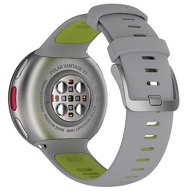 POLAR - MONTRE GPS VANTAGE V2 GRIS LIME