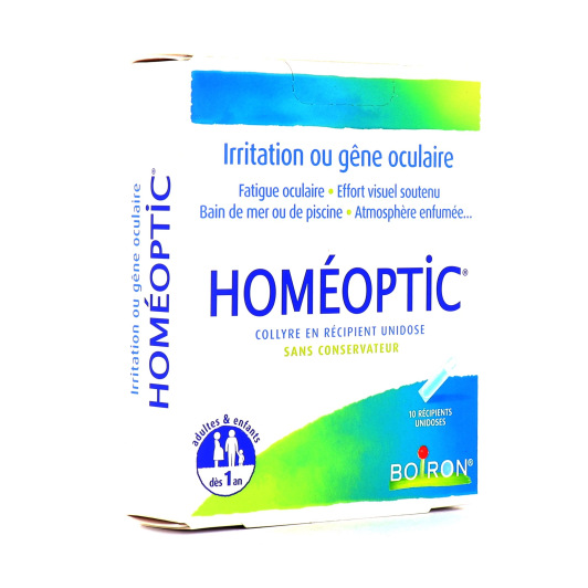 Homeoptic - Irritations ou gêne oculaire