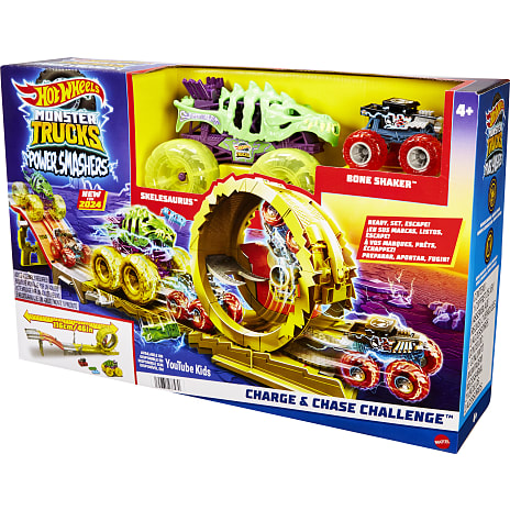 Hot Wheels Monster Trucks banesæt 1:64