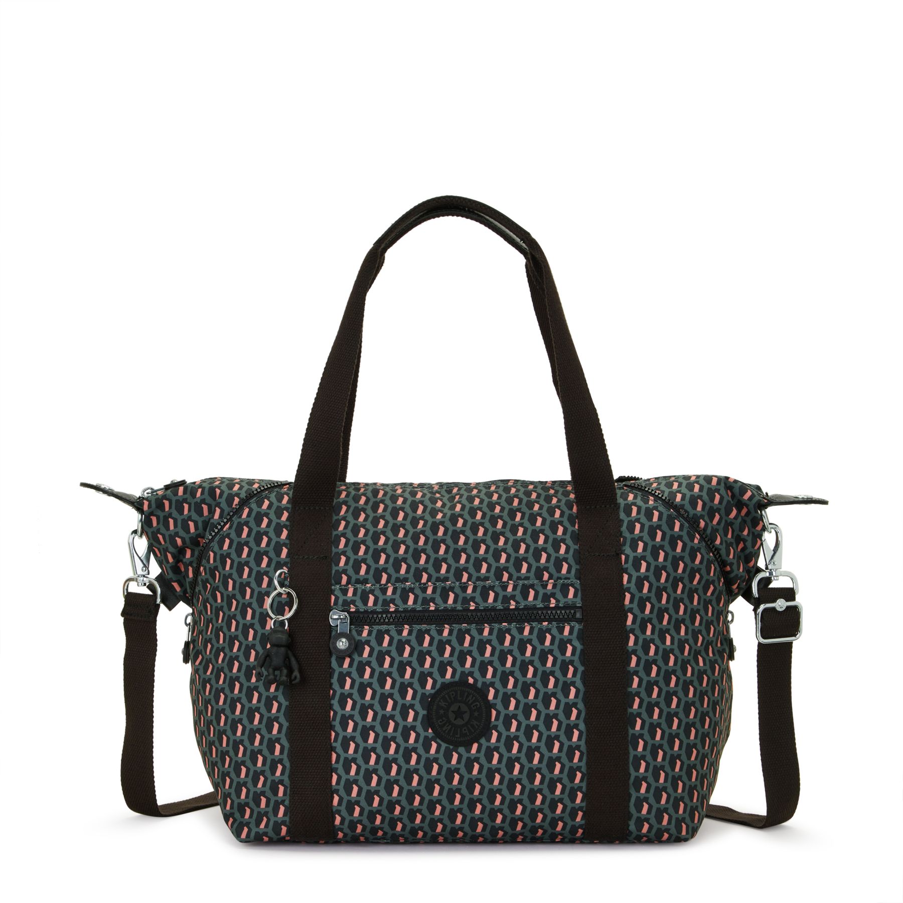 ART Grand sac à main avec sangles détachables - 3D K Pink