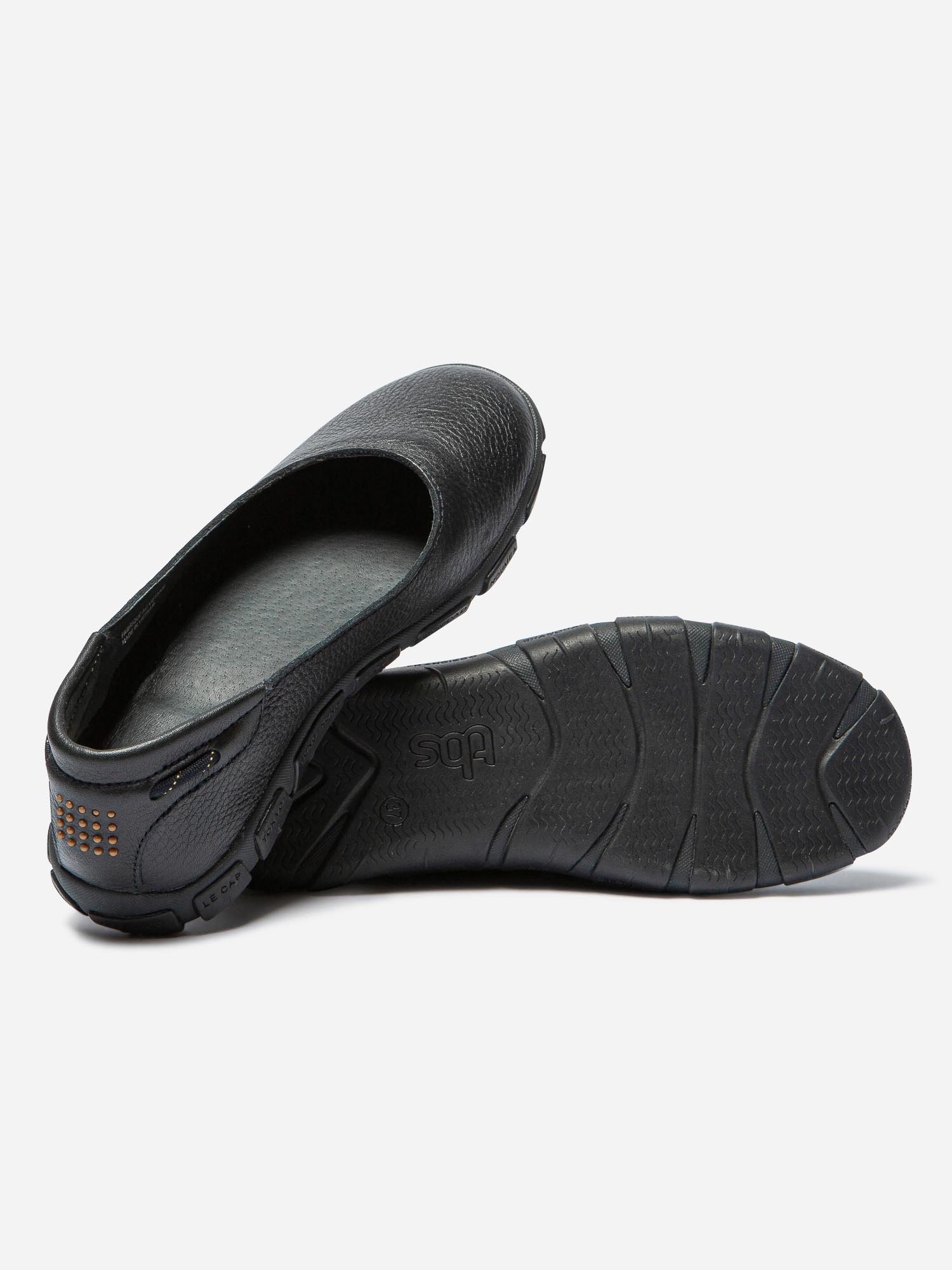 Ballerines Femme Confort Cuir Marine