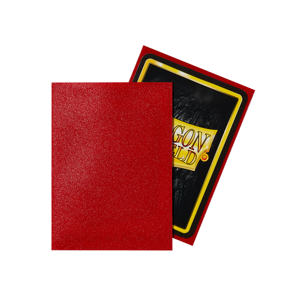 100 Dragon Shield Matte Ruby