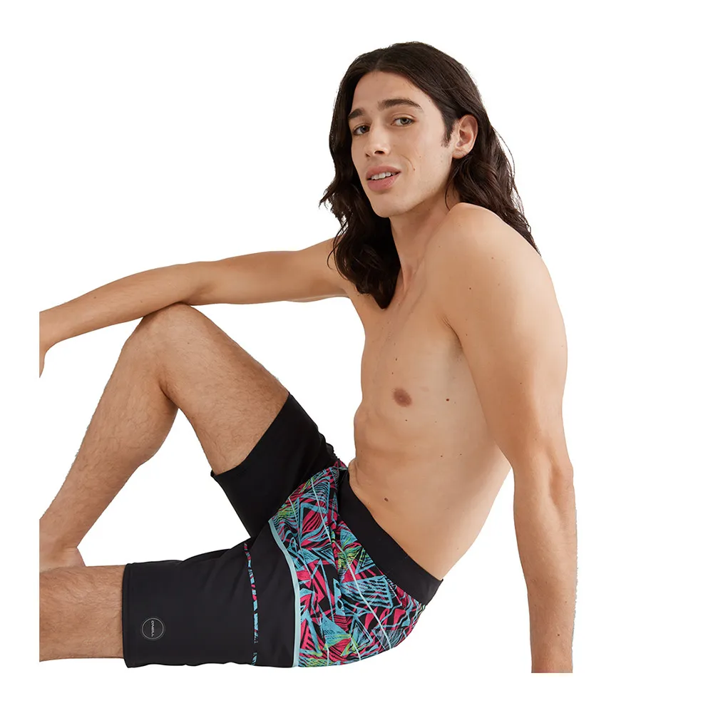 O'Neill HYPERFREAK WANDERER - Boardshort Homme black multi