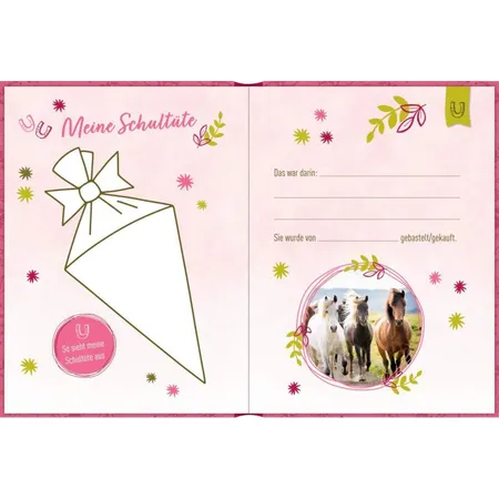 Coppenrath Verlag Kleines Geschenkbuch: Endlich Schule! Pferdefreunde