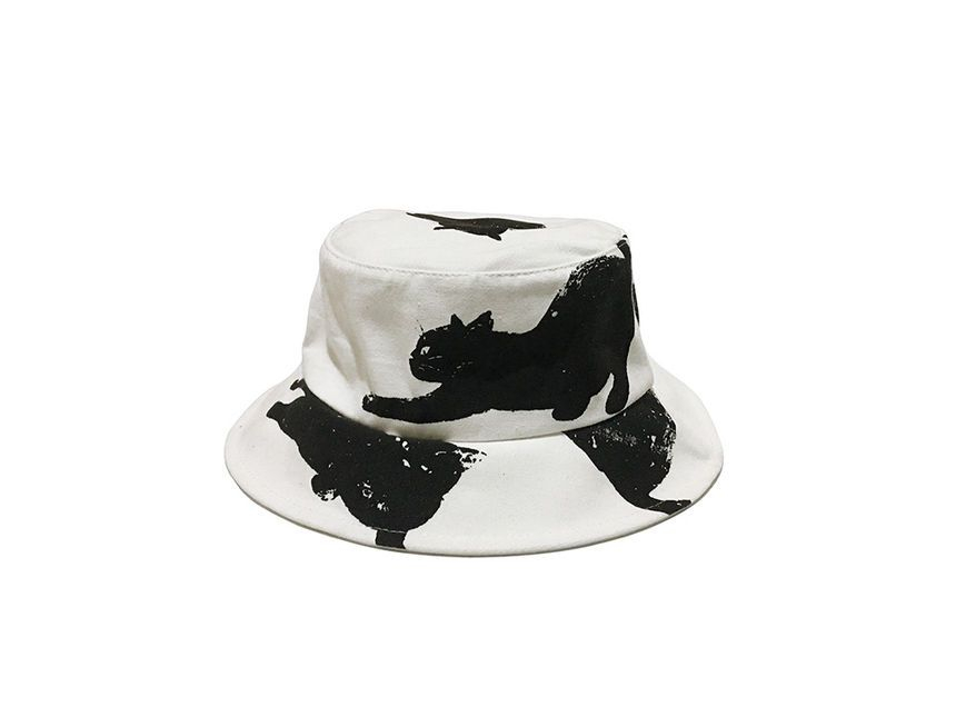 Heloi - Emmerhoed met kattenprint