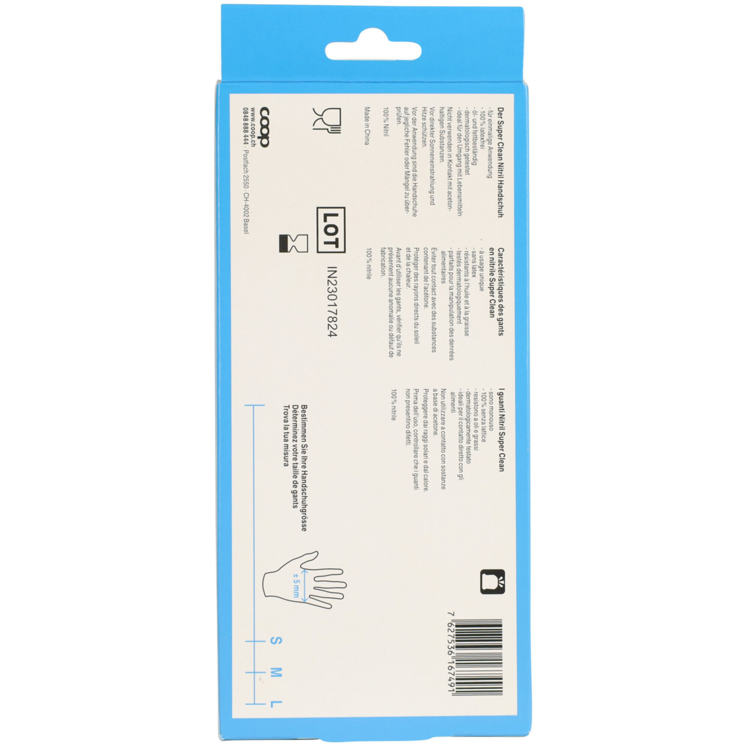 Clean Latex-Free L 50 Stück schwarz