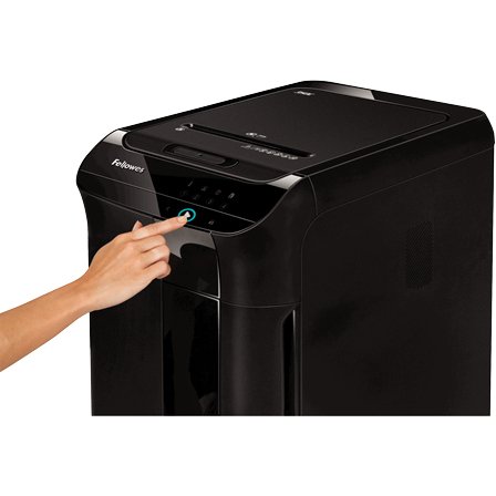 Fellowes 100135793 destructeur de papier Déchiquetage des confettis Noir