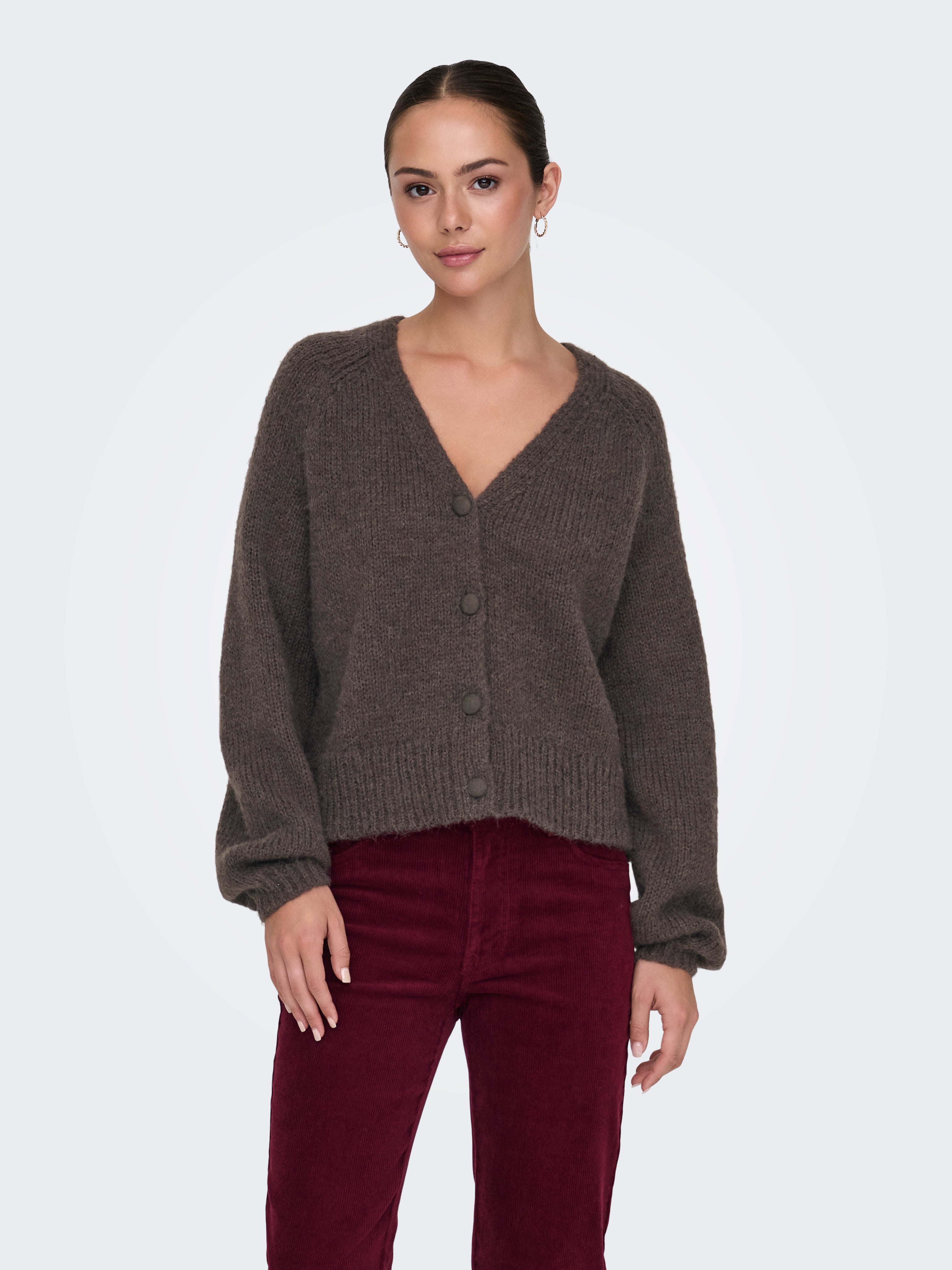 ONLALYSSA Strickjacke Chocolate Martini