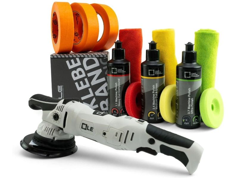 Liquid Elements Poliermaschine T3200 Set Exzenterpoliermaschine mit einem Hub von 10 mm